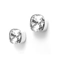thumbnail image 4 of Aretes Zvezda Cushion color Crystal plata .925 poste Zvezda ZAR-CSH12-CRY-P, 4 of 4