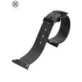 thumbnail image 4 of Luxtrada For Apple Watch Band 42MM/44MM, Stainless Steel Mesh Milanese Loop Wristband iWatch Band for Apple Watch SE Apple Watch Series 8/ 7 / 6 / 5 / 4 / 3 / 2 / 1 Nike+ Edition Sport (Black), 4 of 7