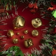 thumbnail image 5 of John Bead 100pcs 16mm Gold Round Jingle Bells for DIY Christmas Holiday Craft Party Favors, 5 of 7