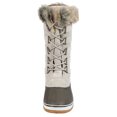 thumbnail image 6 of Northside Womens Kathmandu Waterproof Insulated Leather Tall Winter Snow Boot, 6 of 6
