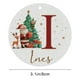 thumbnail image 3 of Adornos navideños, 26 letras, adornos colgantes para árbol de Navidad, adornos navideños personalizados, adornos navideños DIY, decoración navideña, decoración colgante para árbol de Navidad, artículo, 3 of 5