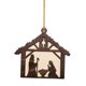 thumbnail image 4 of Colgante de ventana navideño, decoración para árbol de Navidad, natividad de Jesús, nacimiento de madera resistente Estilo A, 4 of 9