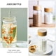 thumbnail image 3 of 1 botella de vidrio para leche, transparente, con escala., 3 of 6