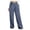 Dark Blue, variant on fheaev Wide Leg Palazzo Pants For Women Casual Yoga Sweatpants Comfy High Waisted Sports Athletic Joggers Pants With Pockets