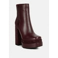 thumbnail image 6 of Dryday Diamante Zip Up Block Heel Boots, 6 of 9