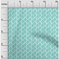 thumbnail image 2 of oneOone Polyester Spandex Turquoise Green Fabric Block Fabric For Sewing Printed Craft Fabric By The Yard 56 Inch Wide-8Q, 2 of 5
