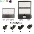 thumbnail image 2 of Chiuer 300W LED Parking Lot Light Fixture 5000K 100-277V 39000LM Dimmable, 2 of 5