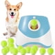 thumbnail image 2 of Lanzador automático de pelotas para perros MEKAPLE con 15 minipelotas de tenis, 2 of 8
