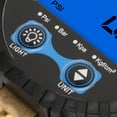 thumbnail image 4 of Digital Tire Pressure Gauge LCD Display Four Unit 3‑200PSI Wheel Tyre Air Inflator Monitoring Tester M11x1 Thread Blue Backlight, 4 of 7