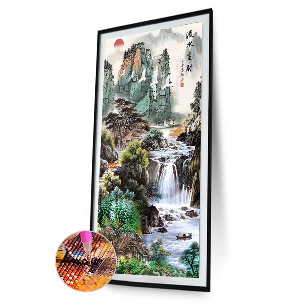 5D bricolaje taladro completo diamante pintura paisaje punto de cruz bordado mosaico Likrtyny decoración de arte