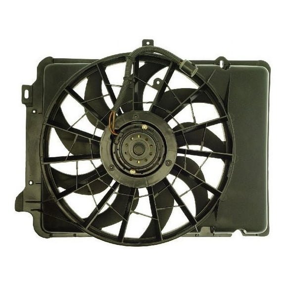 Auxiliary Fan Assembly - Compatible with 1990 - 1995 Ford Taurus 3.8L V6 1991 1992 1993 1994