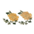 thumbnail image 3 of Flower Embroidery Patches Beautiful Flowers Embroidered Applique Iron On DIY Clothes, 3 of 7