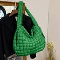 thumbnail image 5 of Puffer Tote Bag for Women, Large Lightweight Quilted , Paddin Puffy Crossbody Purse Soft Shoulder Handbags, 5 of 6