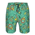 thumbnail image 3 of Goofa Funny Animals in Jungle Printed Mens Swim Trunks Summer Quick Dry Short Beach Swimwear Bathing Suits-XX-Large, 3 of 9