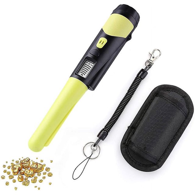 Jinsinto Handheld Metal Detector.360hunting Detection Ip66 Waterproof High Sensitivity Metal Detector Gold Detector With Beep Sound And Built-in Led Indicator