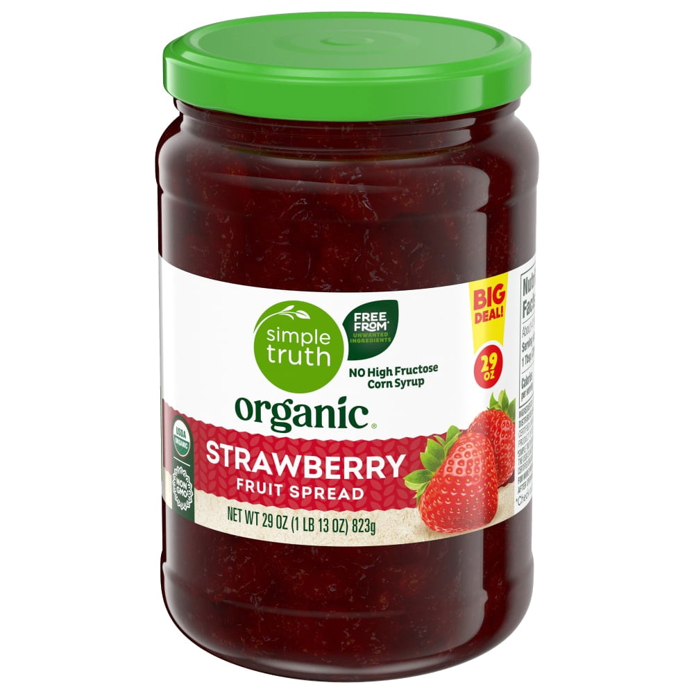 Simple Truth Strawberry Fruit Spread 29 oz - 3 Pack