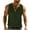 hgg135-Army Green, variant on Men Tank Tops Lightweight Sleeveless Shirts Solid Color Elastic Fashionable Sport Leisure Fitness Sports Breathable Workout Muscle Bodybuilding Undershirt Gym
