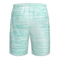 thumbnail image 6 of Kll Blue Bright Men'S Casual Summer Beach Shorts Hawaiian Shorts With Pockets-X-Large, 6 of 9