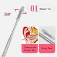 thumbnail image 3 of 5PCS/Set Stainless Steel Ear Pick Anti-Slip Earpick Ear Wax Curette Remover Ear, 3 of 5