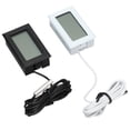 thumbnail image 3 of Electronic Digital  , Waterproof -50 Degrees Celsius ～110 Degrees Celsius  Refrigerator Temperature Meter 2s Refresh 2Pcs Mini  For Aquarium For Greenhouse, 3 of 8