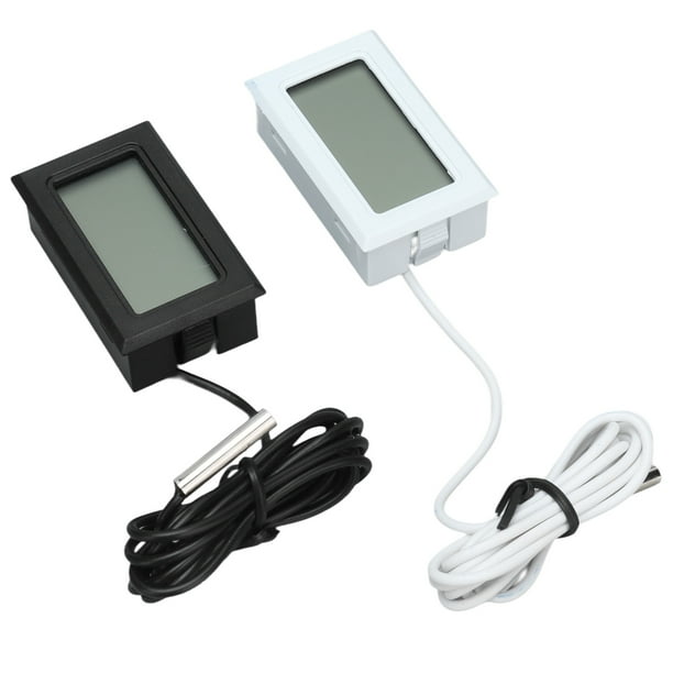 Suministros industriales, 2 piezas de termómetro digital electrónico, termómetro digital electrónico, termostato digital electrónico, diseño fácil de usar