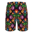thumbnail image 6 of Naloa Traditional Floral Polish Men's Beach Shorts, Surfing shorts, Swim trunks, Quick Dry Swim Trunks for Surfing Beach Fun - Large, 6 of 9
