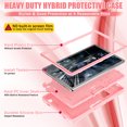 thumbnail image 6 of Allytech Lenovo Tab M10 Plus 3rd Gen Case 10.6" 2022 Released - Rugged Protective Shockproof Dual Layers Hybrid TPU Rubber PC Kickstand Kids Friendly Case Cover - Rosegold, 6 of 7
