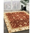 thumbnail image 2 of Ahgly Company Indoor Rectangle Abstract Red Oriental Area Rugs, 8' x 10', 2 of 6
