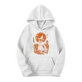 thumbnail image 3 of Rutainlusire Womens Halloween Graphic Hoodies Women Long-sleeved Hooded Pocket Halloween Printed Casual Loose Sweatshirt, 3 of 4