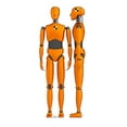 thumbnail image 2 of Advanced Graphics 2791 75 x 22 & 75 x 10 in. Crash Test Dummies Cardboard Cutout, 2 of 4
