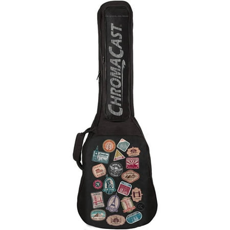 ChromaCast World Tour Graphic Electric Guitar Soft Case, Padded Gig