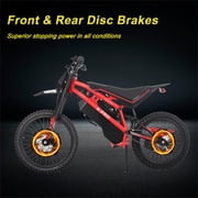 X-Pro Drax X 4200W Electric Dirt Bike for Adults & Teens - 60V 27AH, Powerful Brushless Motor, with LED Headlight, 19/17 Off-Road Tires!