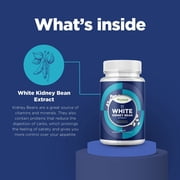 Phytoral White Kidney Bean Extract Supplement, Carb Blocker and Appetite Suppressant, 60 Capsules