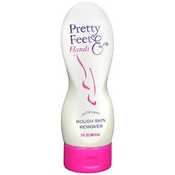 2 Pack Pretty Feet Hands Exfoliant Rough Skin Remover 3 oz Each