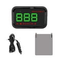 thumbnail image 3 of Wweixi Speedometer 3.5 Odometer Mileage HUD Display Digital KMH Altitude Display Projector 3.5'' No.02, 3 of 6