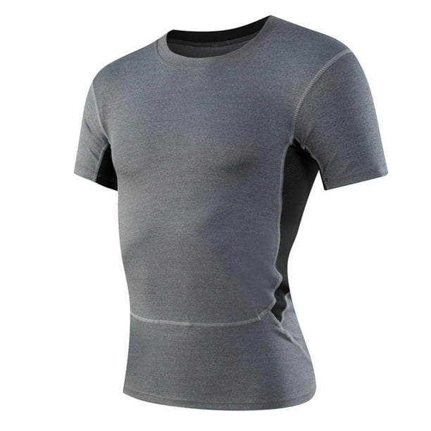 pstuiky camisetas para hombre, Camisas deportivas de manga corta con cuello redondo y secado rápido para hombre camisas casuales para hombre xl