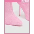 thumbnail image 4 of Party Collection Women Minimalist Fluffy Stiletto Heeled Fashion Boots, Fashion Outdoor Classic Boots, 4 of 5