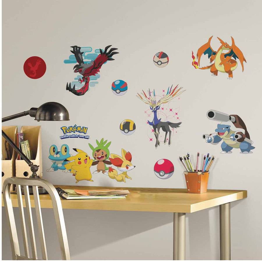 Pokemon XY Peel and Stick Wall Decals