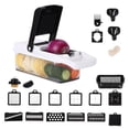 thumbnail image 1 of Veggie Chopper,In 1 Onion Kitchen Hand Processor Dicer With Processor Onion Manual Hand 1 With And Lid With Container With White Lid Manual Container And Kitchen Dicer White 22 1 Lid Container With, 1 of 5