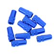 thumbnail image 2 of Tapa de válvula Presta Macarena 10 Piezas de Aleación de aluminio anodizado azul, 2 of 6