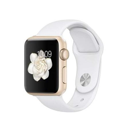 Apple Watch Series 2 38mm Smartwatch (Gold Aluminum Case, White Silicone  Band) Grade B Used