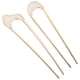 thumbnail image 4 of Horquillas para el pelo en forma de U, palitos de Metal para el pelo, pasador de moño de estilo Vintage, adornos para el cabello francés, 2 uds., 4 of 7