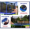 thumbnail image 4 of Machrus Upper Bounce 12 FT Round Trampoline Set with Safety Enclosure System – Trampolines for Kids and Adults, Perfect Indoor & Outdoor Trampoline, Mini Trampoline for Kids and Adults, 4 of 6