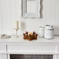 thumbnail image 5 of Nearly Natural Holiday Star Twig Candle Holder with LED Candle Table Christmas Arrangement, 5 of 5