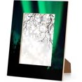 Aurora Borealis Forest 8X10 Picture Frame Green Northern Lights Photo