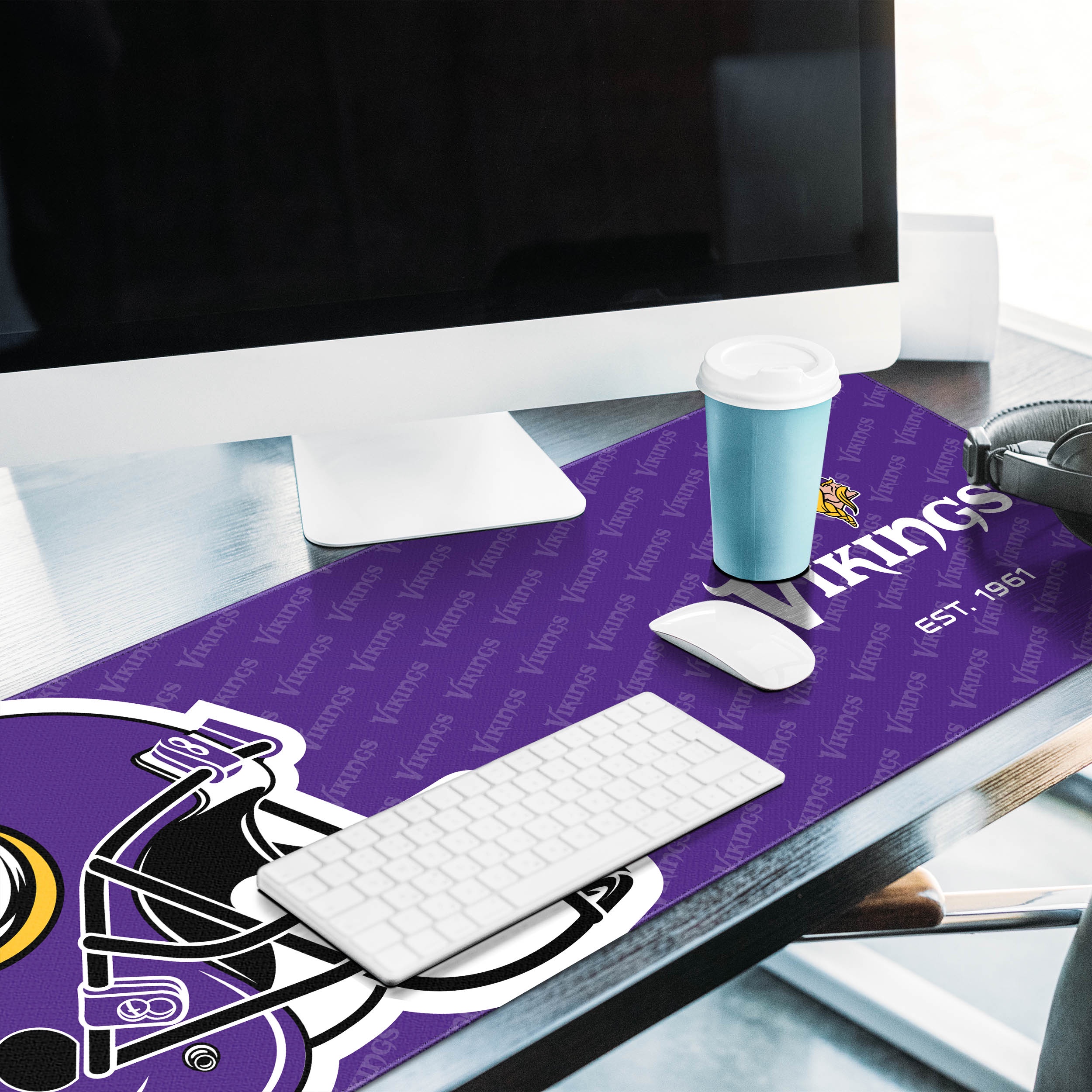 Minnesota Vikings Logo Series Desk Pad SMU