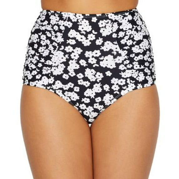 Anne Cole Signature Itsy Bitsy Ditsy High-Waist Bikini Bottom