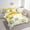 Yellow, variant on Erosebridal Animal Honeybee Bedding Sets Twin Size,Geometric Honeycomb Comforter Sets with Sheets,Floral Daisy Bed in a Bag Twin size,Lightweight Flower Bedroom Decorative,Reversible,7-Piece