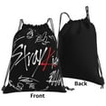thumbnail image 3 of Kpop Stray Drawstring Backpack Sport Gym Bag Gymsack Sport Strap Pack Bag, 3 of 7