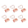 thumbnail image 1 of Visland 6Pcs Metal Paper Clips Cute Animal Shape Binder Clamps for School Office Colorful Document Photo Holders, 1 of 8